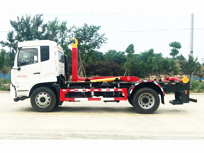 東風(fēng)天錦16噸車廂可卸式垃圾車