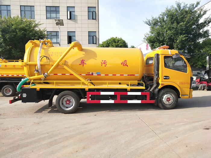 國六東風福瑞卡9.2方清洗吸污車一體罐