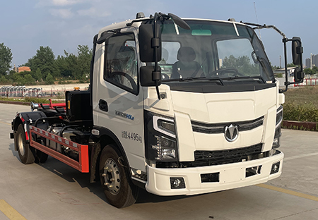 奧馳插電式混合動力車廂可卸式垃圾車